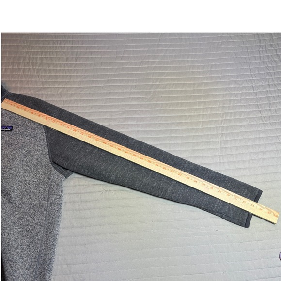 Patagonia Men's Better Sweater® 1/4-Zip Fleece Stonewash Gray Size XXL - Picture 5 of 11